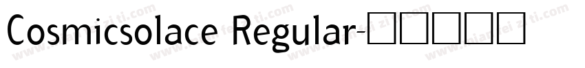 Cosmicsolace Regular字体转换